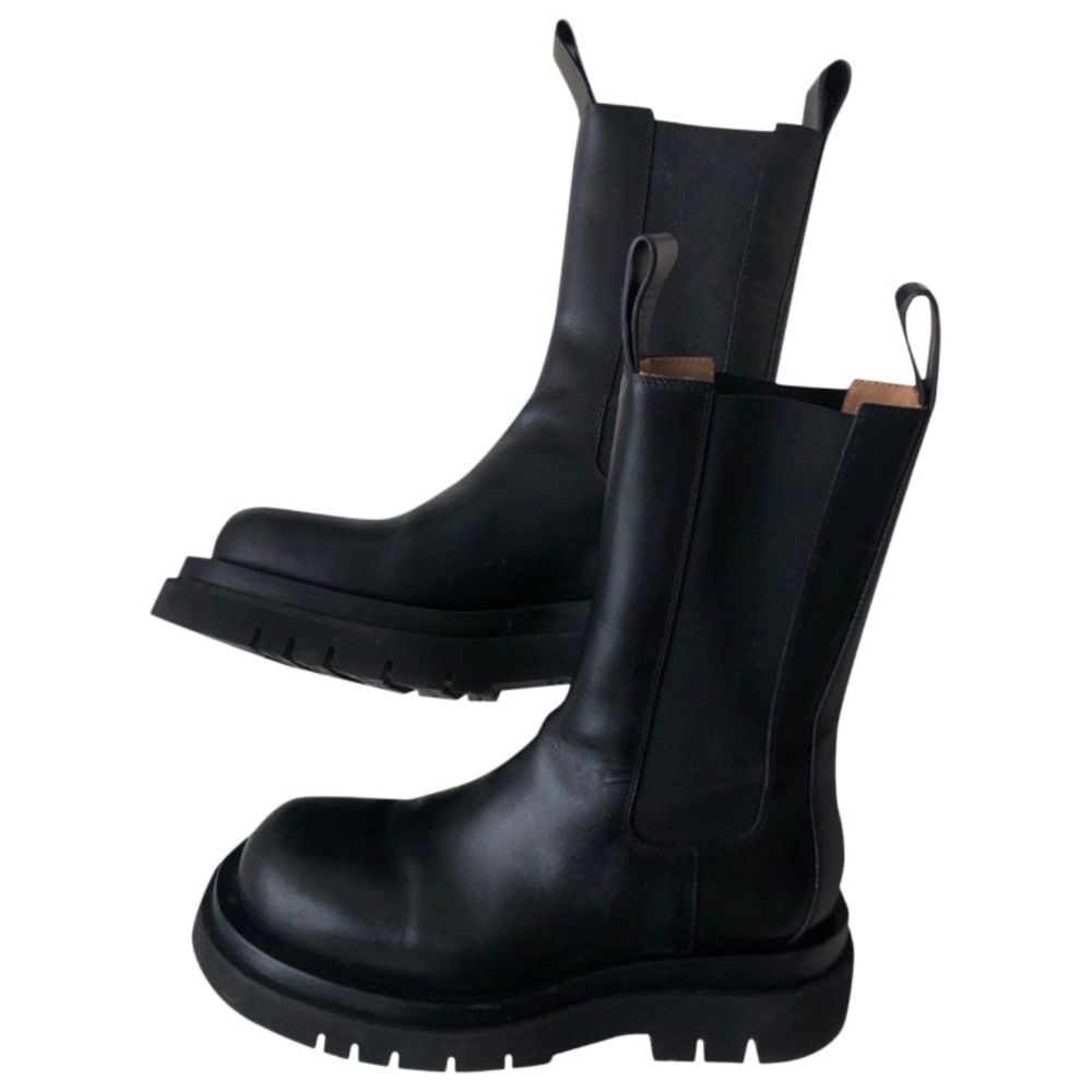 Bottega veneta lug boot 36 black